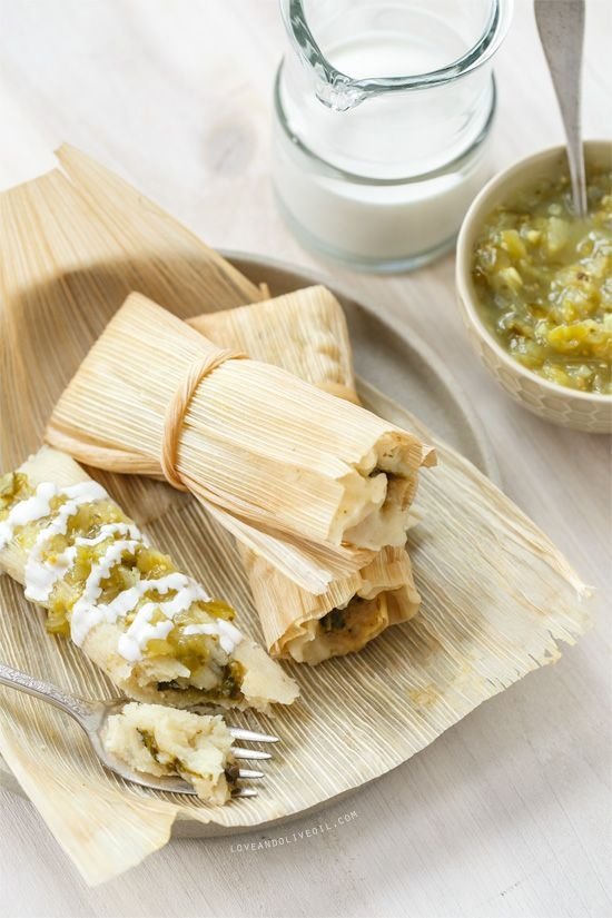 Roasted Poblano and Cheese Filling