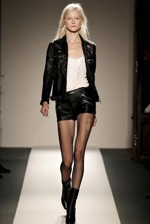 Wear Two Leather Pieces at Once