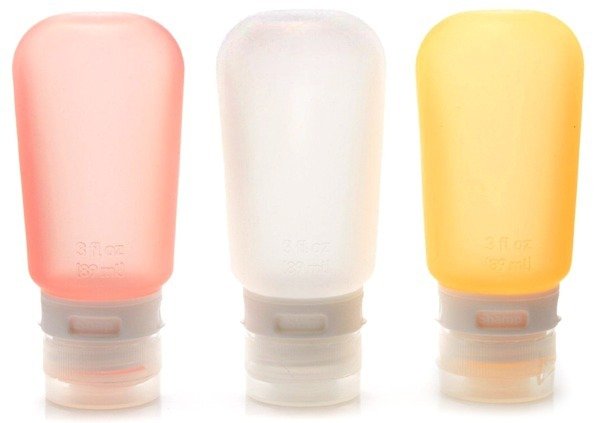 Humangear Three Pack 3oz Gotoobs Squeeze Bottles