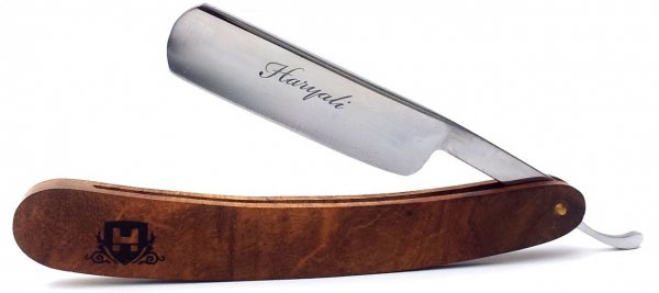 100% Wood Handle Shaving Straight Razor