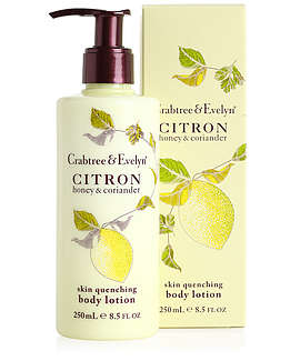 Crabtree & Evelyn Citron, Honey & Coriander Skin Quenching Body Lotion