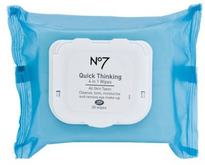 Boots No. 7 Quick Thinking 4-in-1 Wipes