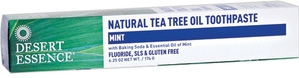 Desert Essence Natural Tea Tree Oil Toothpaste