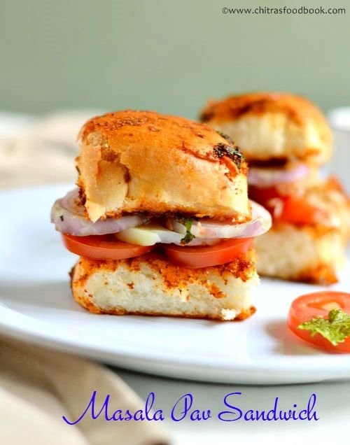 Masala Pav Sandwich