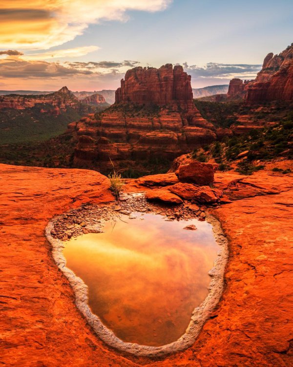 canyon, rock, wilderness, national park, sky,