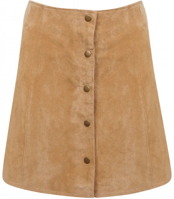 Suede Skirt