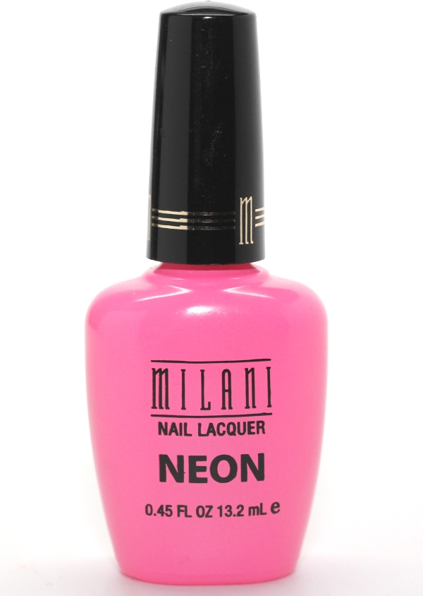 Milani Neon Nail Lacquer in Pink Hottie