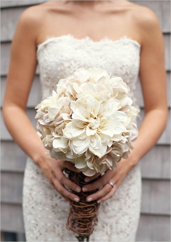 Hydrangea and Mum Bouquet