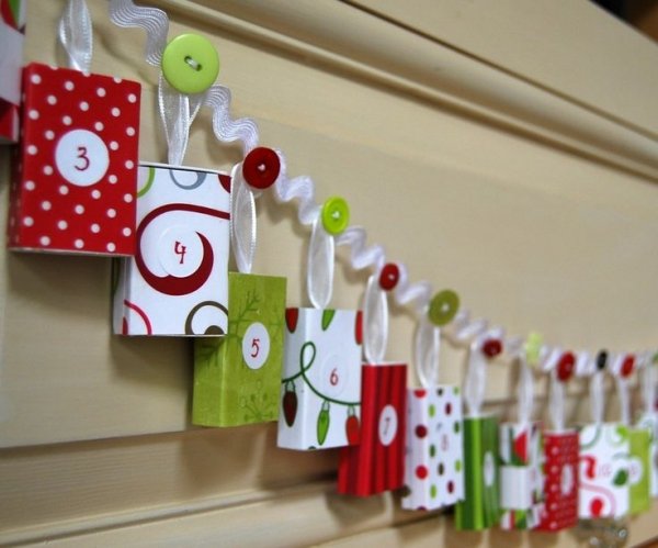 Advent Calendar Garland