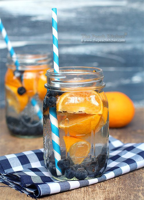 Blueberry Orange Water