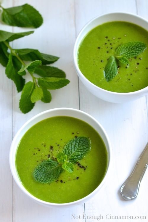 Pea and Mint Soup