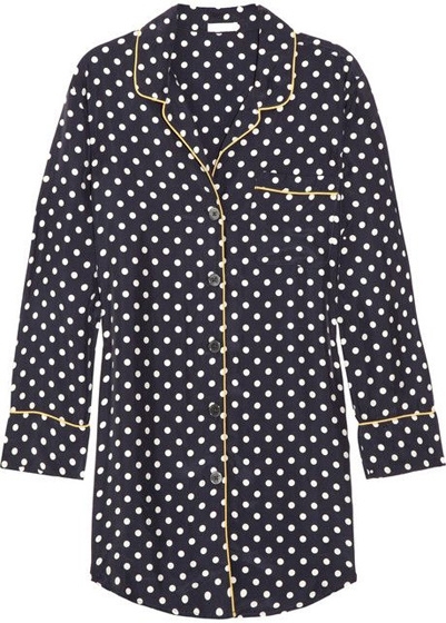 J.Crew Polka-Dot Sleep Shirt