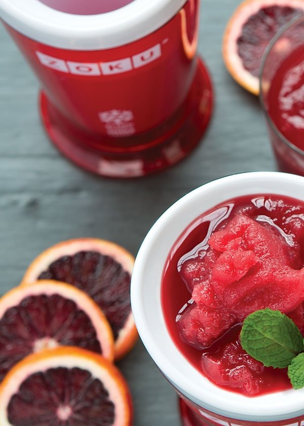 Frozen Blood Orange Bonanza