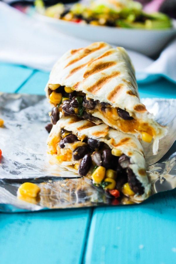 Jazz Things up with a Bean Burrito