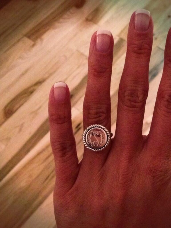 Monogram Ring