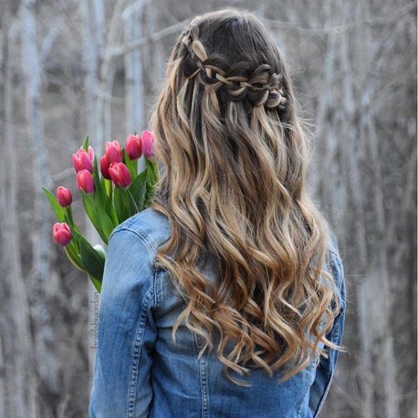 hair, hairstyle, long hair, girl, braid,