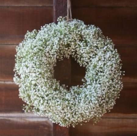 DIY Baby Breath's Wreath That's so Fairylike