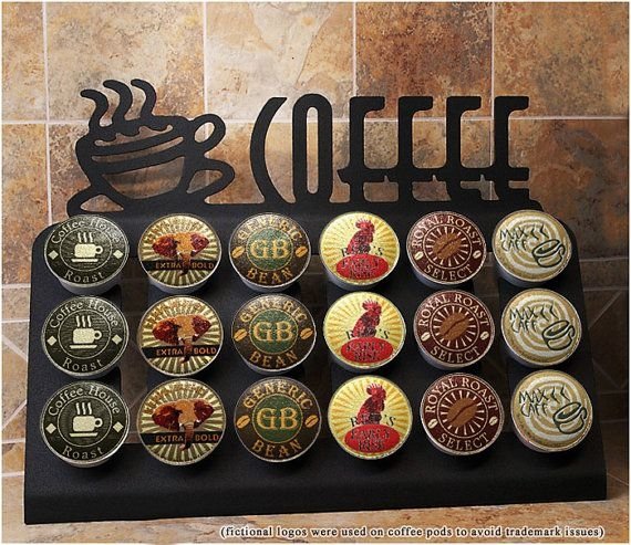 Keurig K Cup above Drawer Stand