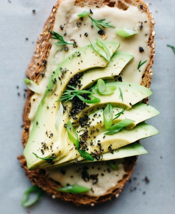 Cheesy Toast with Avocado