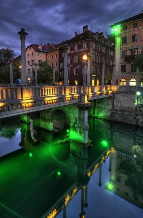 night,reflection,waterway,canal,evening,