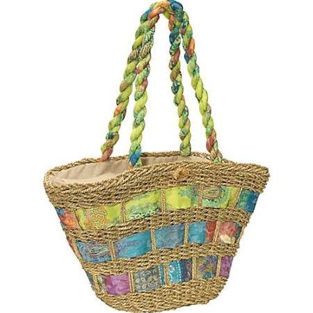 Cappelli Straw Handbag