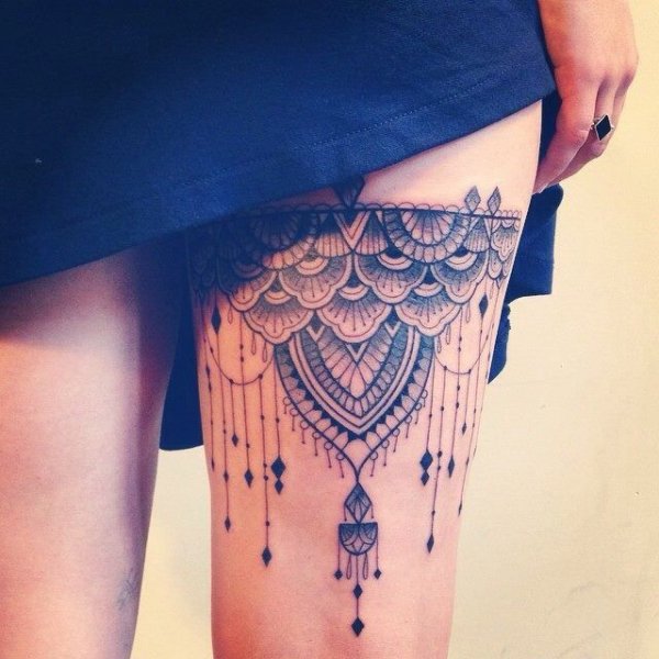 Thigh Tattoo