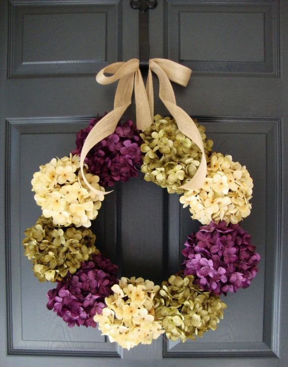 Hydrangea Wreath