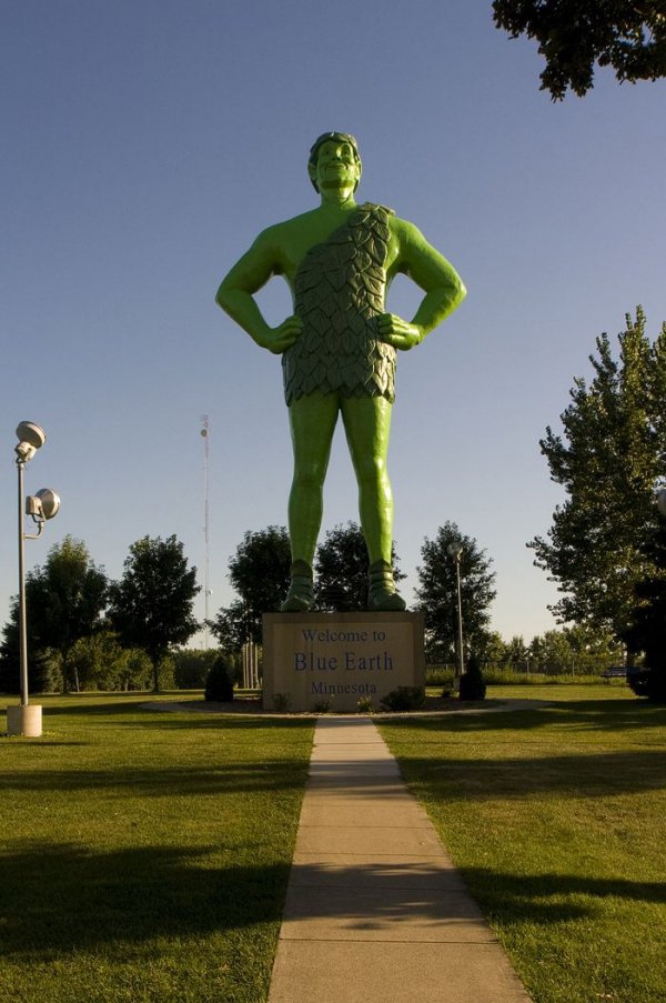 Jolly Green Giant, Blue Earth, Minnesota