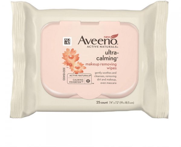 Aveeno Ultra-Calming Makeup Removing Wipes