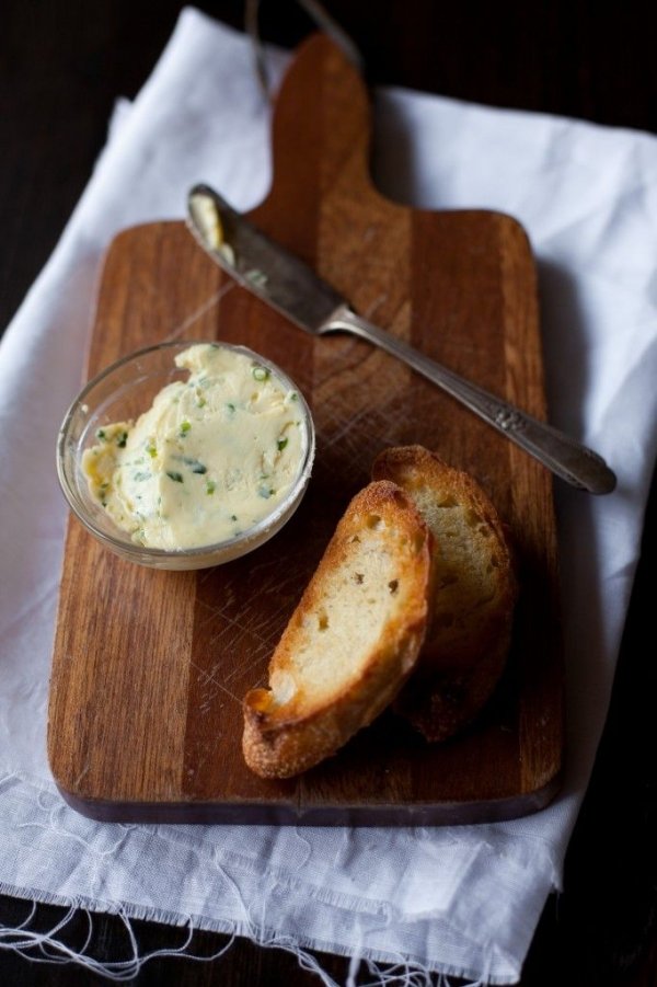 Garlic Chive Butter