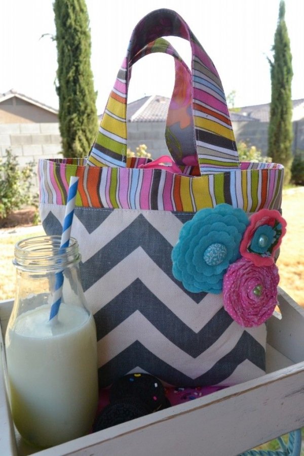 Chevron Lunch Bag