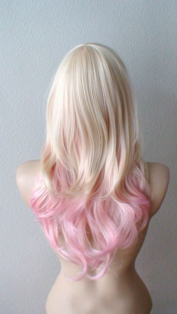 Blonde Pink Ombré