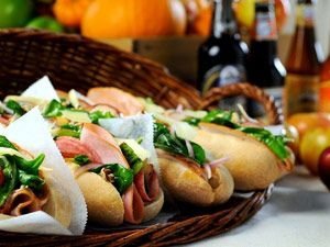 Black Forest Ham, Honey Roasted Turkey Breast, Salami and Mayonnaise