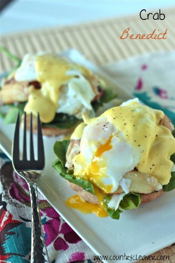 Crab Eggs Benedict