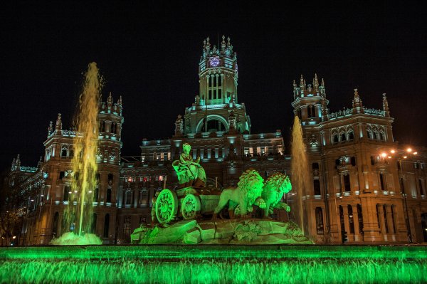 Cibeles Fountain, Madrid, Spain