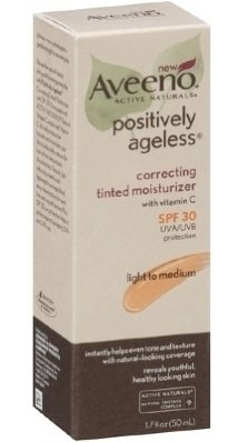 Aveeno,positively,ageless,correcting,tinted,