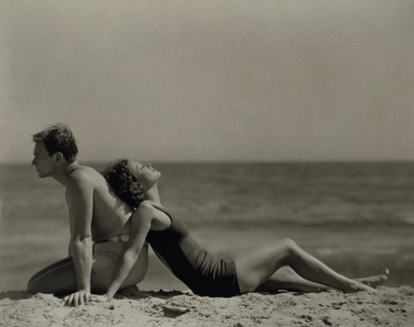 Laying on the Beach, 1929