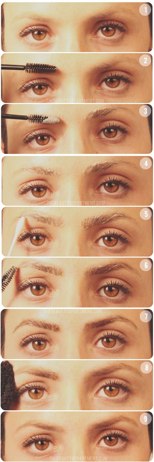 How to Darken Your Brows