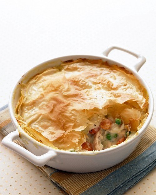 Light Chicken Pot Pie!