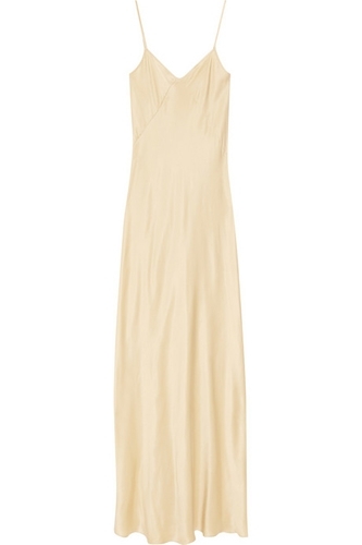 T by Alexander Wang Silk-charmeuse Maxi Dress