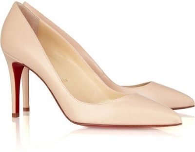 Christian Louboutin Pigalle 85 Leather Pumps