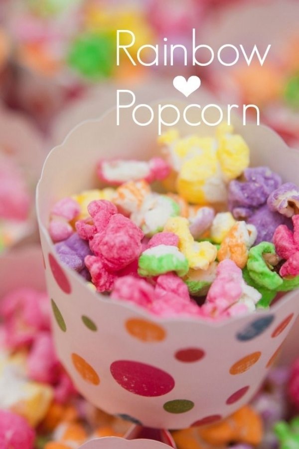 Rainbow Popcorn