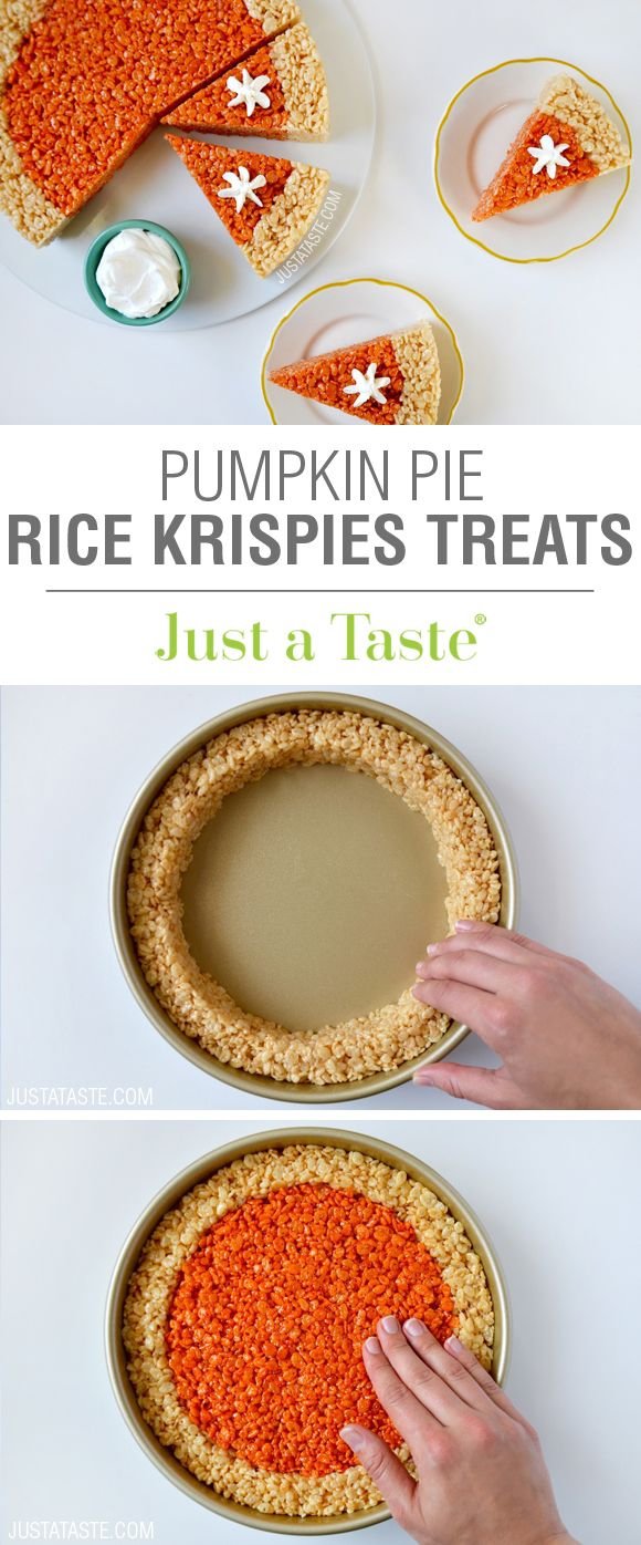 Pumpkin Pie Rice Krispies