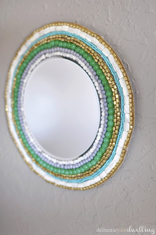 Beaded Mirror