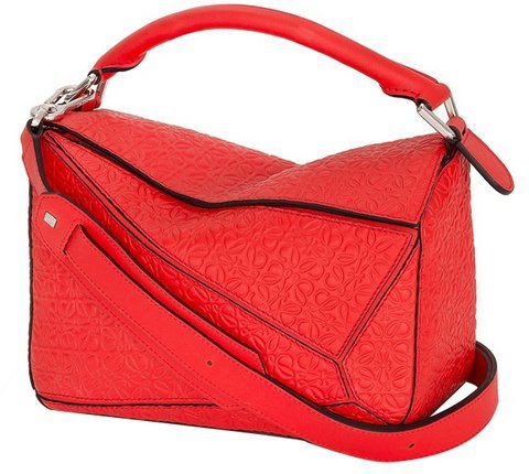 Loewe Small Puzzle Bag in Red