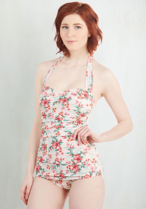 Floral One-Piece