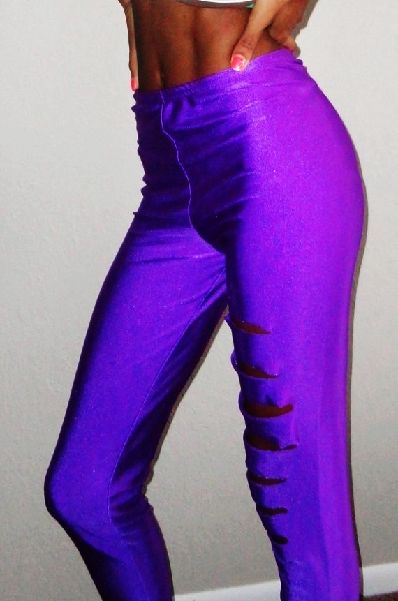 Shiny Spandex Leggings