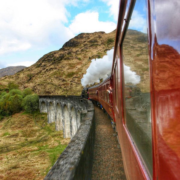 transport, highland, water, bridge, sky,