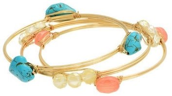 GOLD BANGLE SET