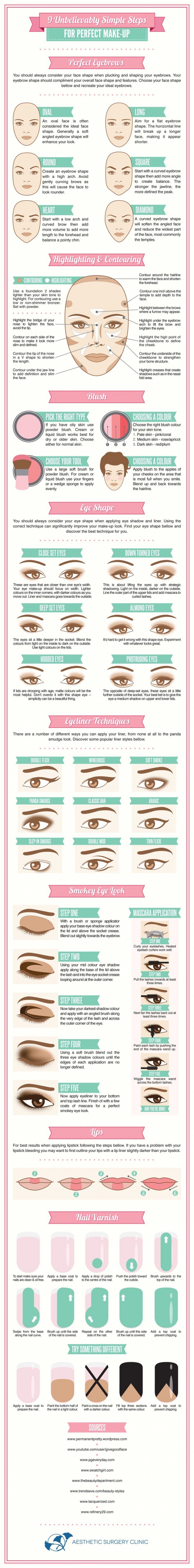 9 Unbelievably Simple Steps to Perfect Makeup